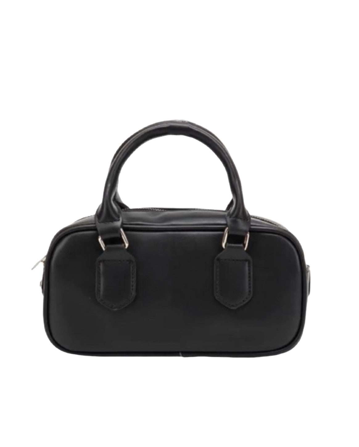 ENJOININ Popcorn Box Crossbody Bag - Novelty Women's Clutch With Chain Strap, Black