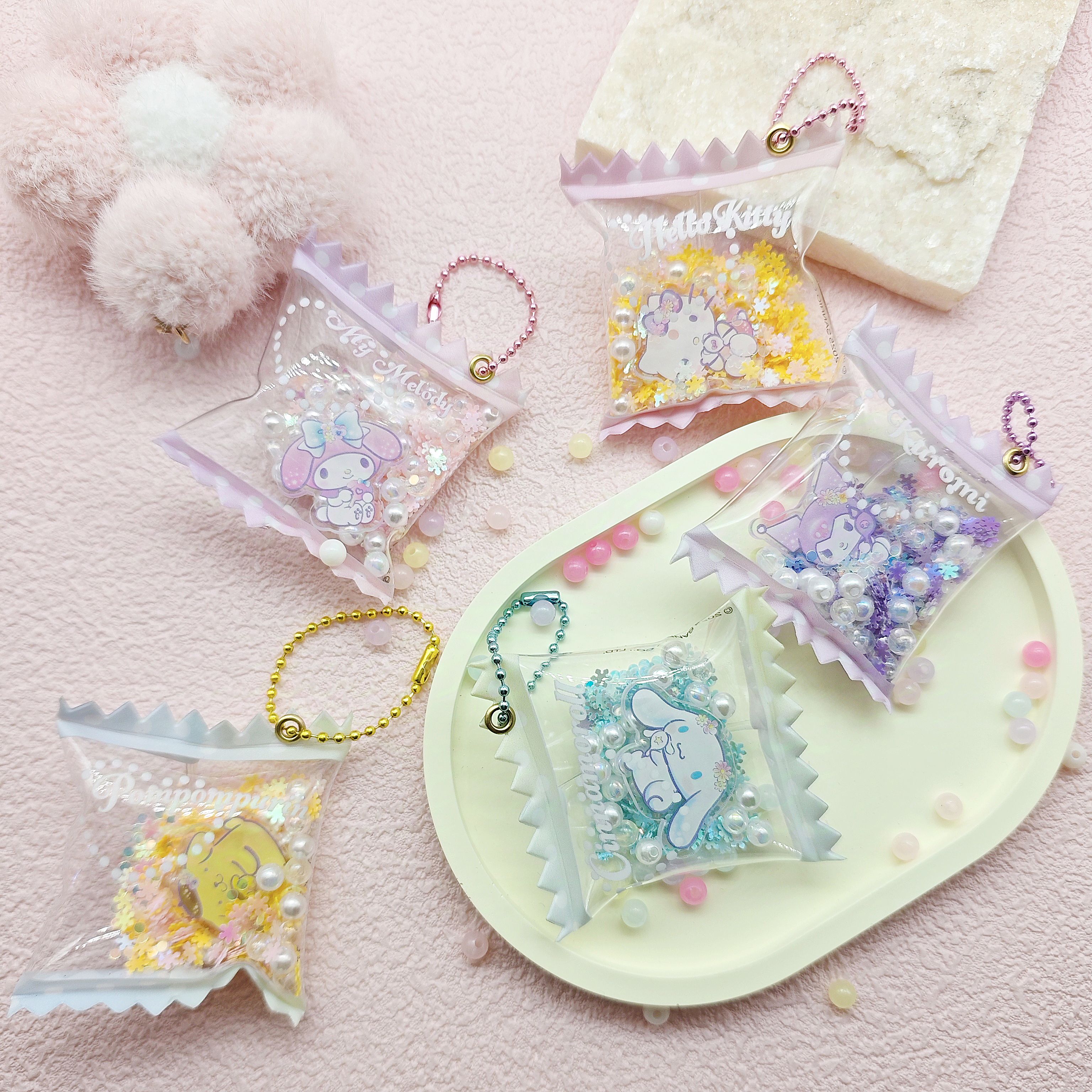 Hello Kitty and Friends Flower Language Series Candy-Like Airbag