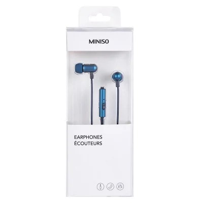 Metal In-ear Earphones Model:GE-12(Blue)