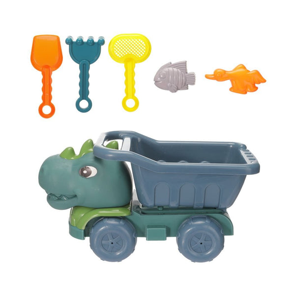 Dinosaur Series Beach Toy (Beach Car Set 6 Pcs)