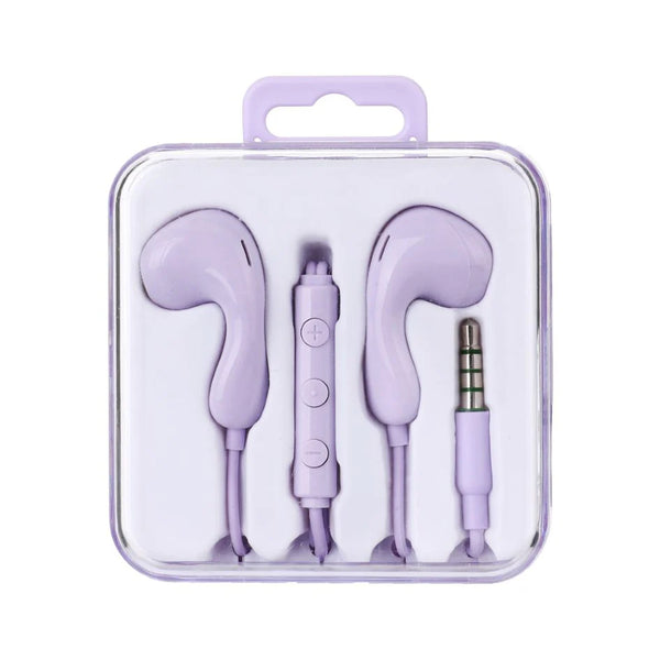 Elegance Series 3.5mm in-Ear Earphones  Model: 6312(Purple)