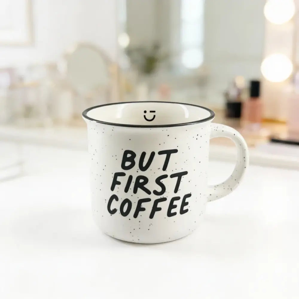 Black & White Collection Ceramic Mug with Handle 380ml Black & White Collection Ceramic Mug with Handle 380ml