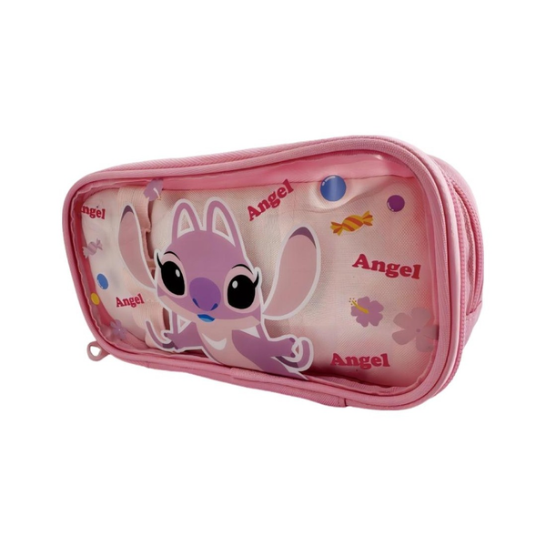 Disney Stitch Collection Double-Layer Stationery Case (Angel)