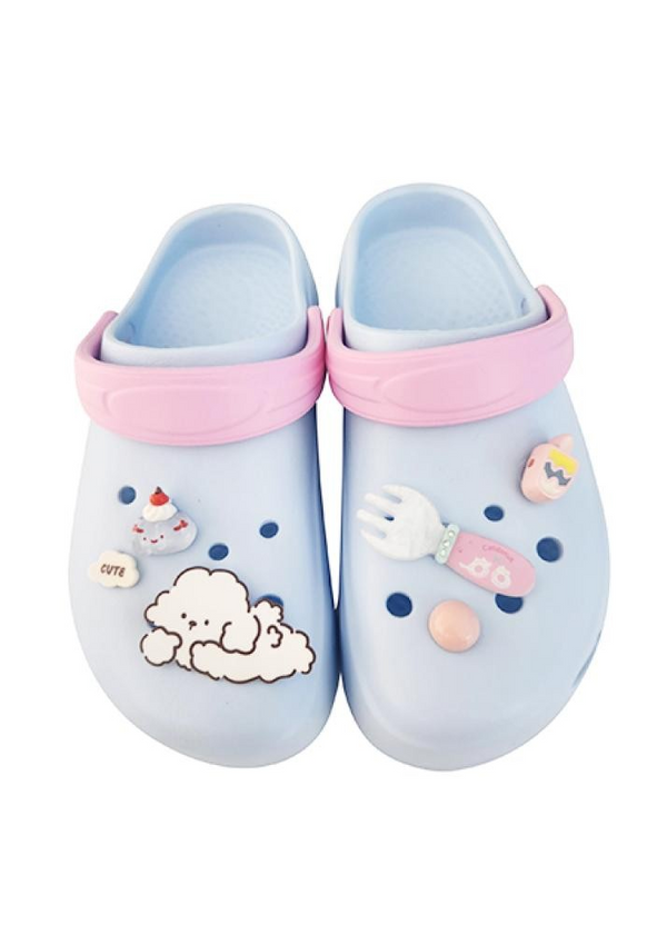 Lovely Clogs(Blue,39-40)