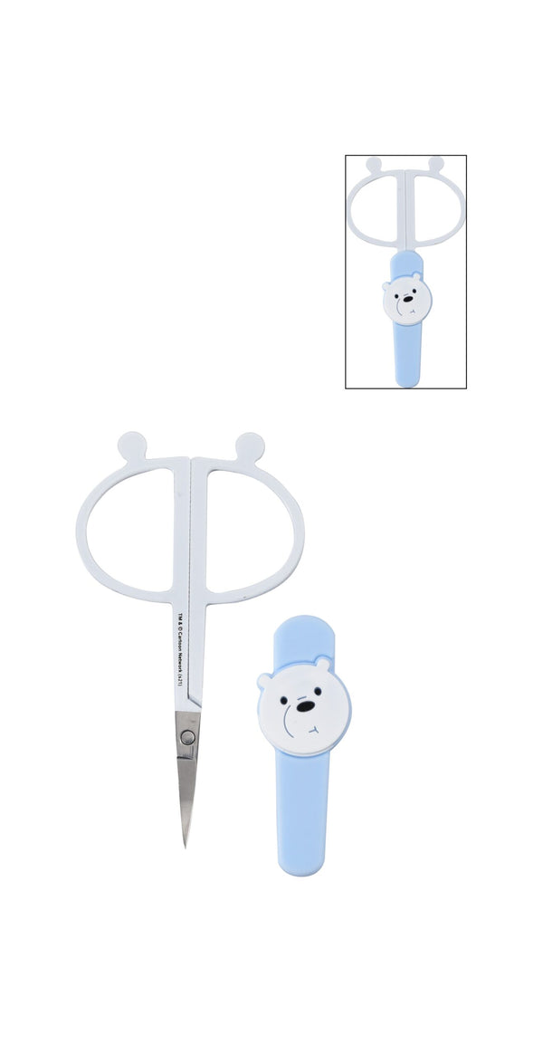 We Bare Bears Collection 5.0 Grooming Scissors (Ice Bear)