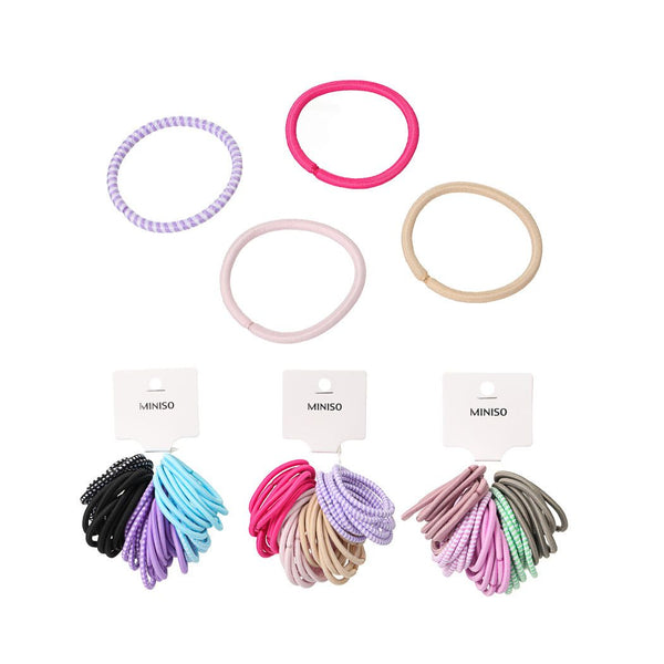 Colored Basic Hair Ties (40 pcs)