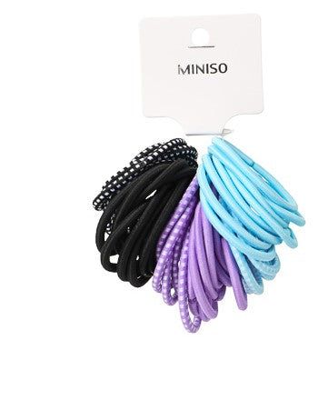 Colored Basic Hair Ties (40 pcs) Colored Basic Hair Ties (40 pcs)