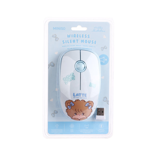 MIKKO Collection Wireless Silent Mouse  Model: V8(Latte)