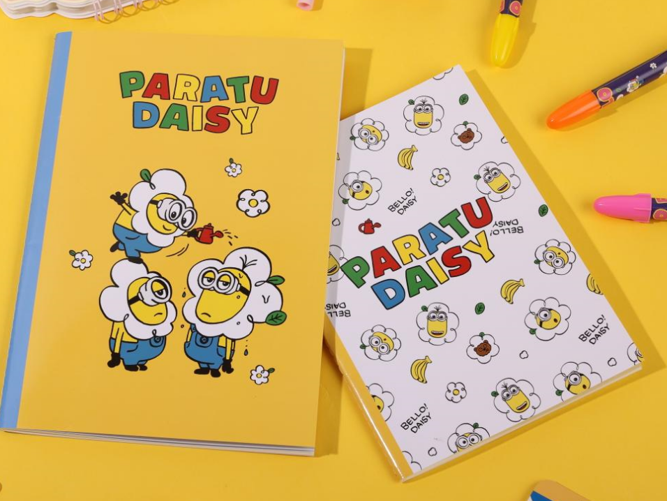 Daisy Minions Collection Stitch-bound Book Set (28 Sheets) (2 Pcs) PDQ Daisy Minions Collection Stitch-bound Book Set (28 Sheets) (2 Pcs) PDQ