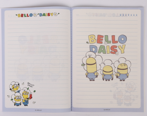 Daisy Minions Collection Stitch-bound Book Set (28 Sheets) (2 Pcs) PDQ Daisy Minions Collection Stitch-bound Book Set (28 Sheets) (2 Pcs) PDQ