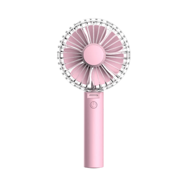 1200mAh 3in. Foldable Fan (Pink)