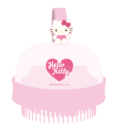 Sanrio characters Pink Collection Massager Shampoo Brush (Hello Kitty)