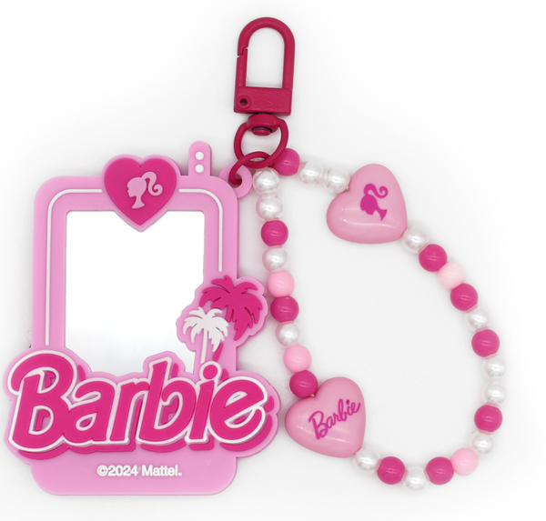 Barbie Pink Collection Compact Mirror Keychain