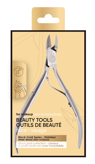 Black Gold Series Stainless Steel Cuticle Trimmer