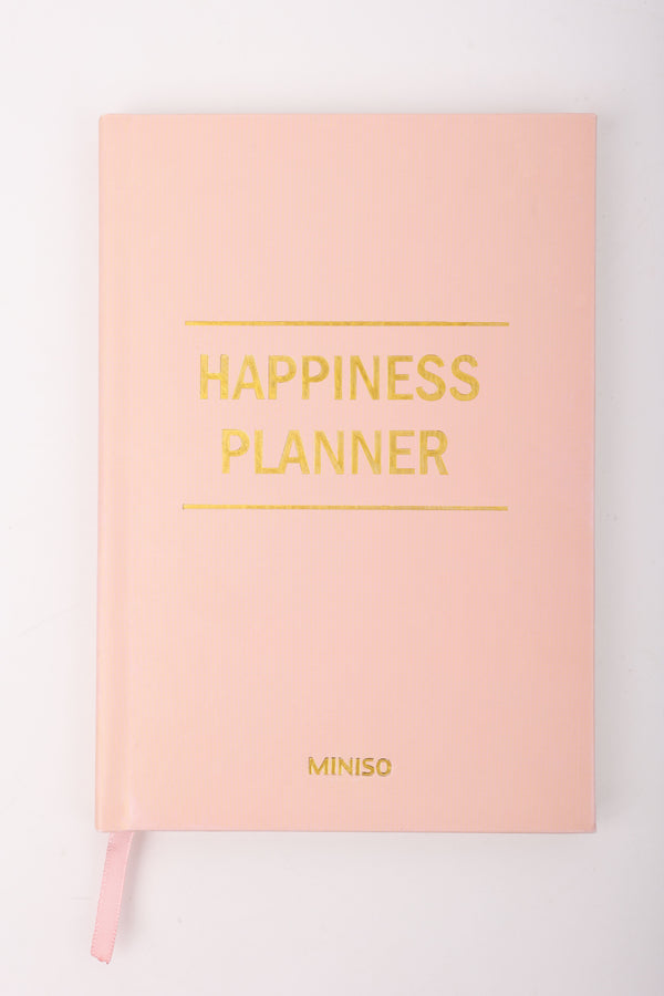 Peach Pink Series A5 Gold-stamping Cover Planner (96 Sheets) (PDQ)