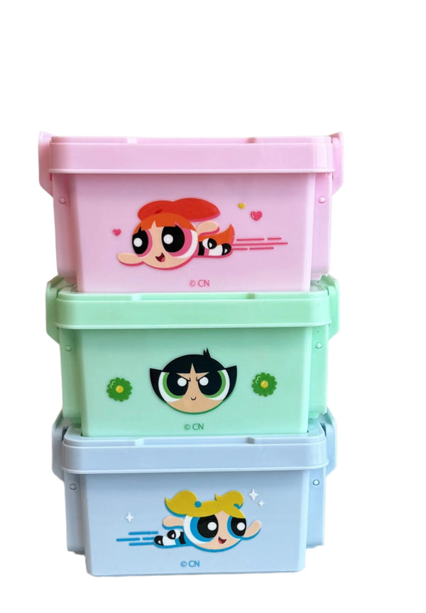 The Powerpuff Girls Collection Buckle Storage Box Set (3 pcs)