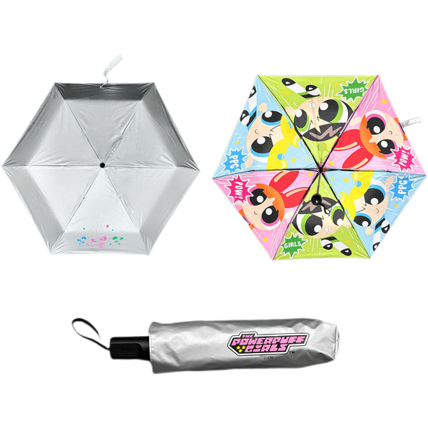 The Powerpuff Girls Collection Silver Coated Sun Umbrella