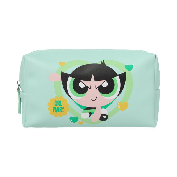 The Powerpuff Girls Collection Square Cosmetic Bag(Green)