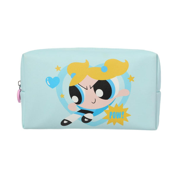 The Powerpuff Girls Collection Square Cosmetic Bag(Blue)