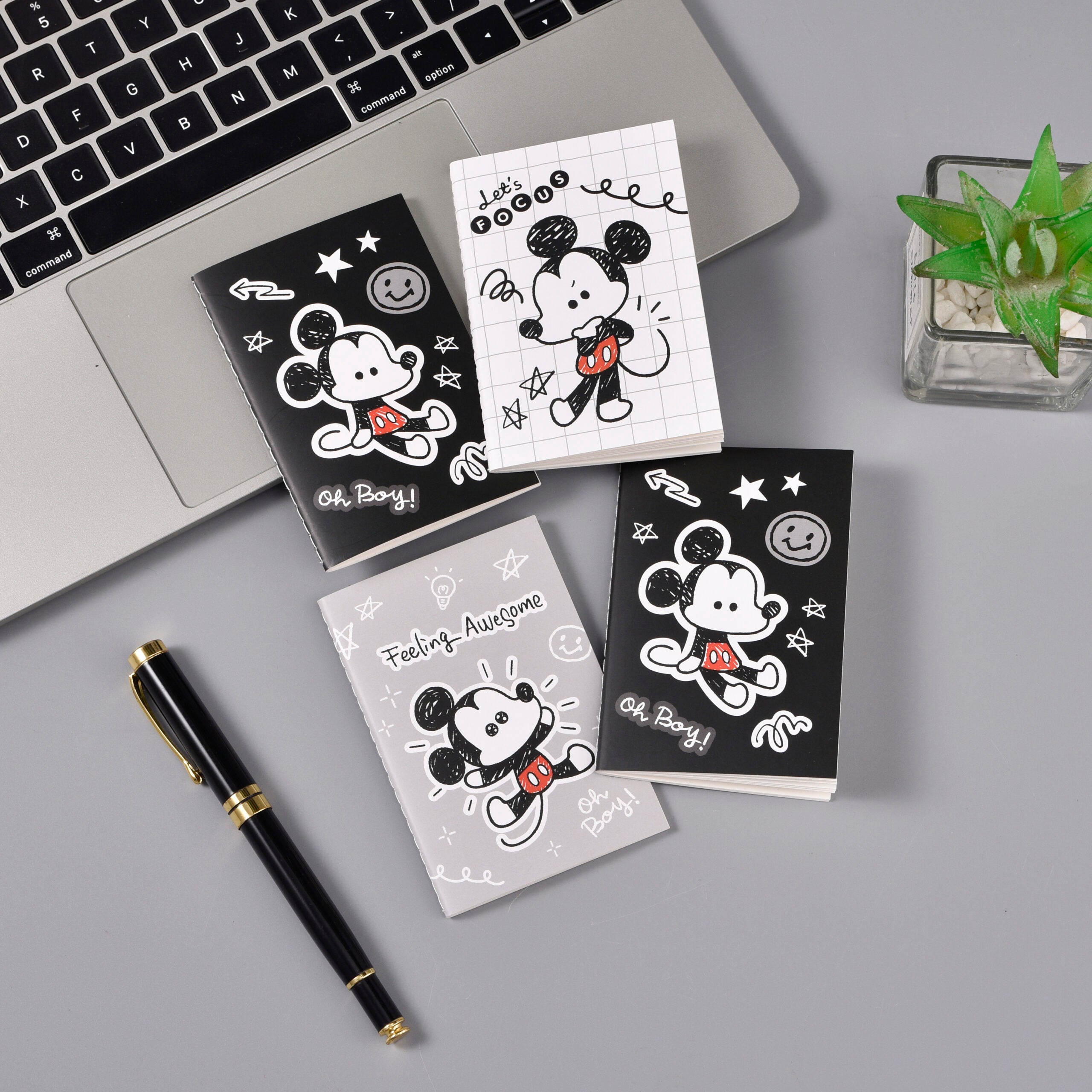 Disney Marvellous Mickey Collection Small Stitch-bound Book Set (4*28 Sheets) Disney Marvellous Mickey Collection Small Stitch-bound Book Set (4*28 Sheets)