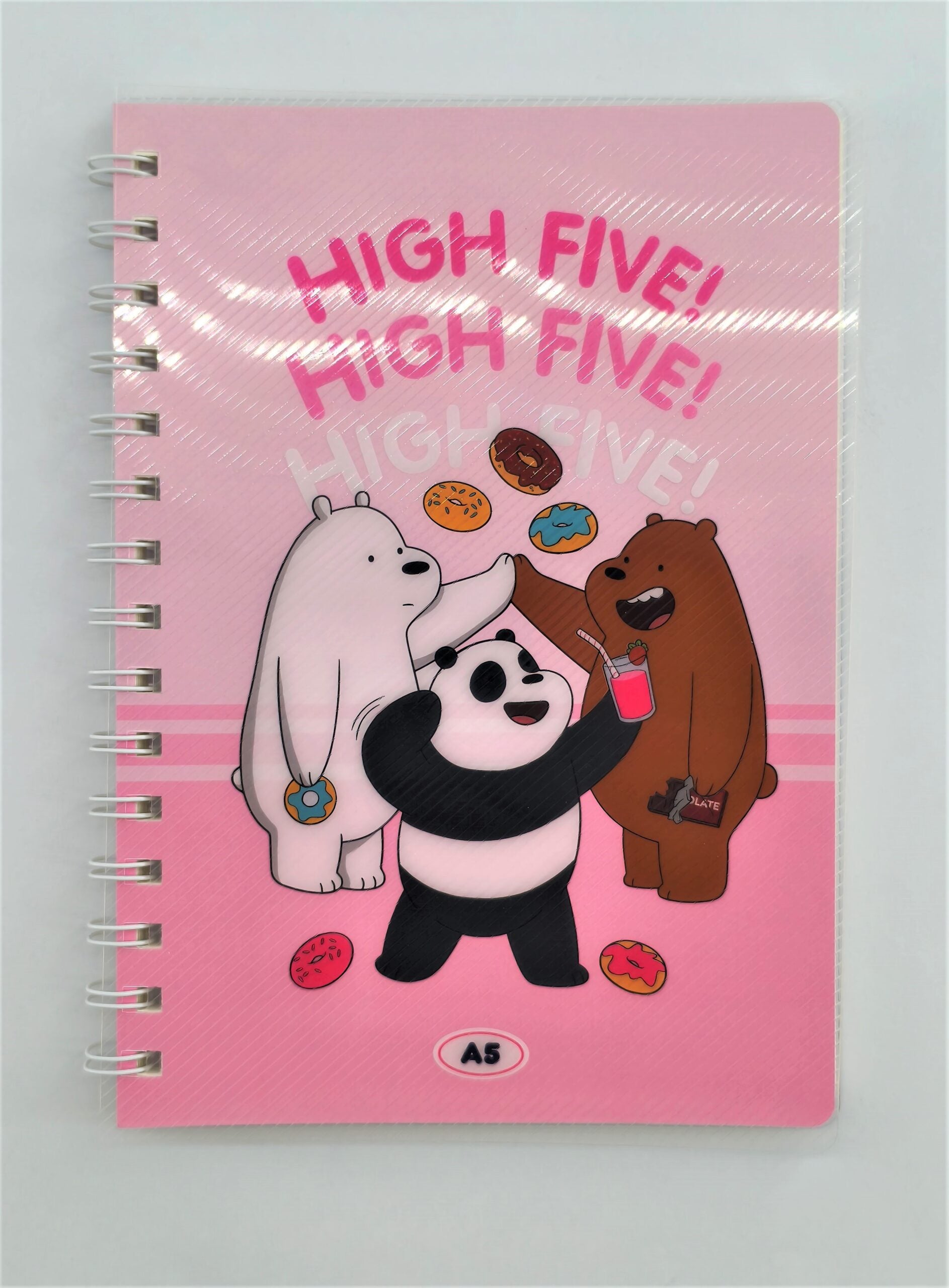 We Bare Bears Collection A5 PP Wire-bound Book (80 Sheets)
