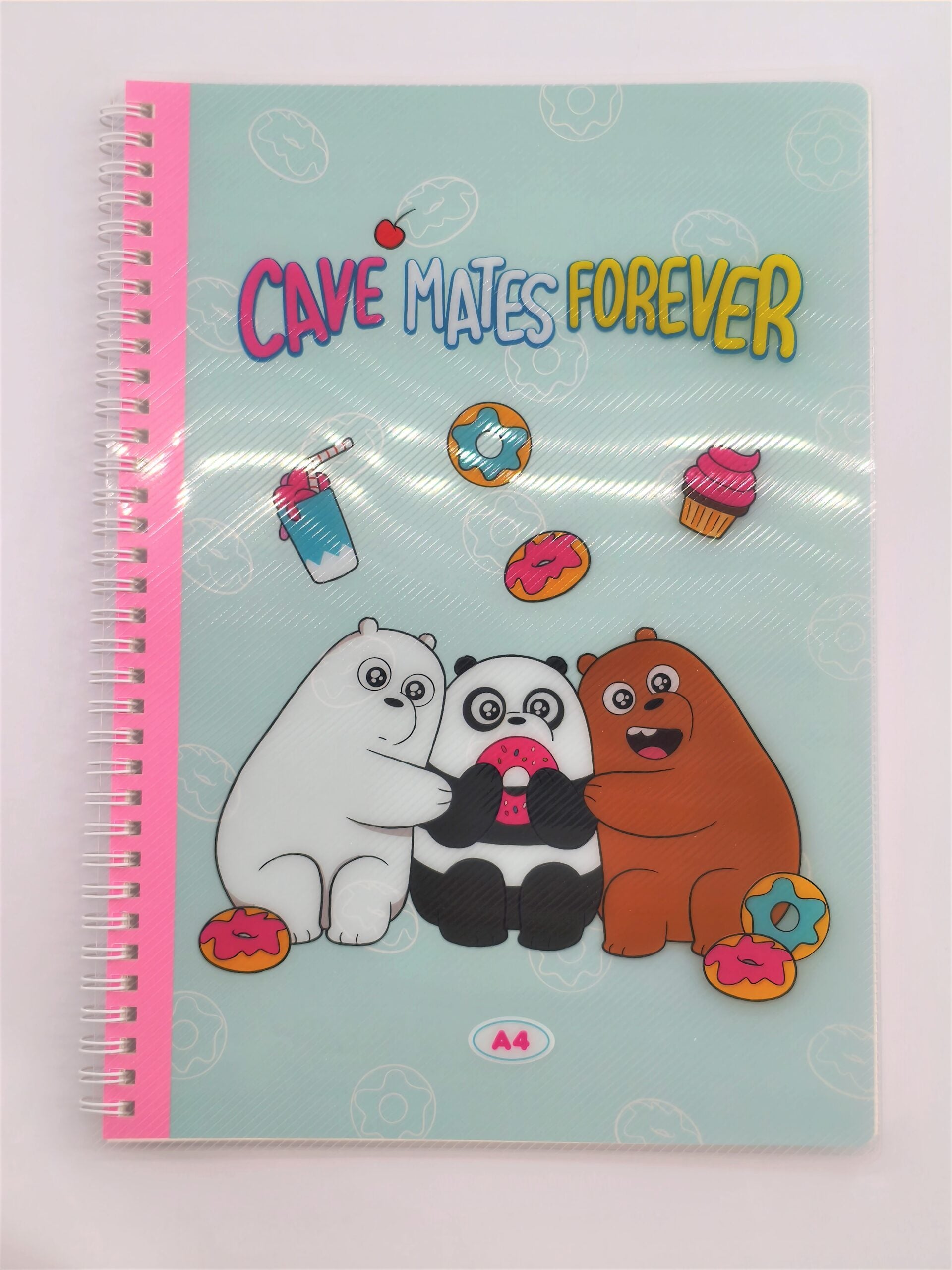 We Bare Bears Collection A4 PP Wire-bound Book (60 Sheets) We Bare Bears Collection A4 PP Wire-bound Book (60 Sheets)