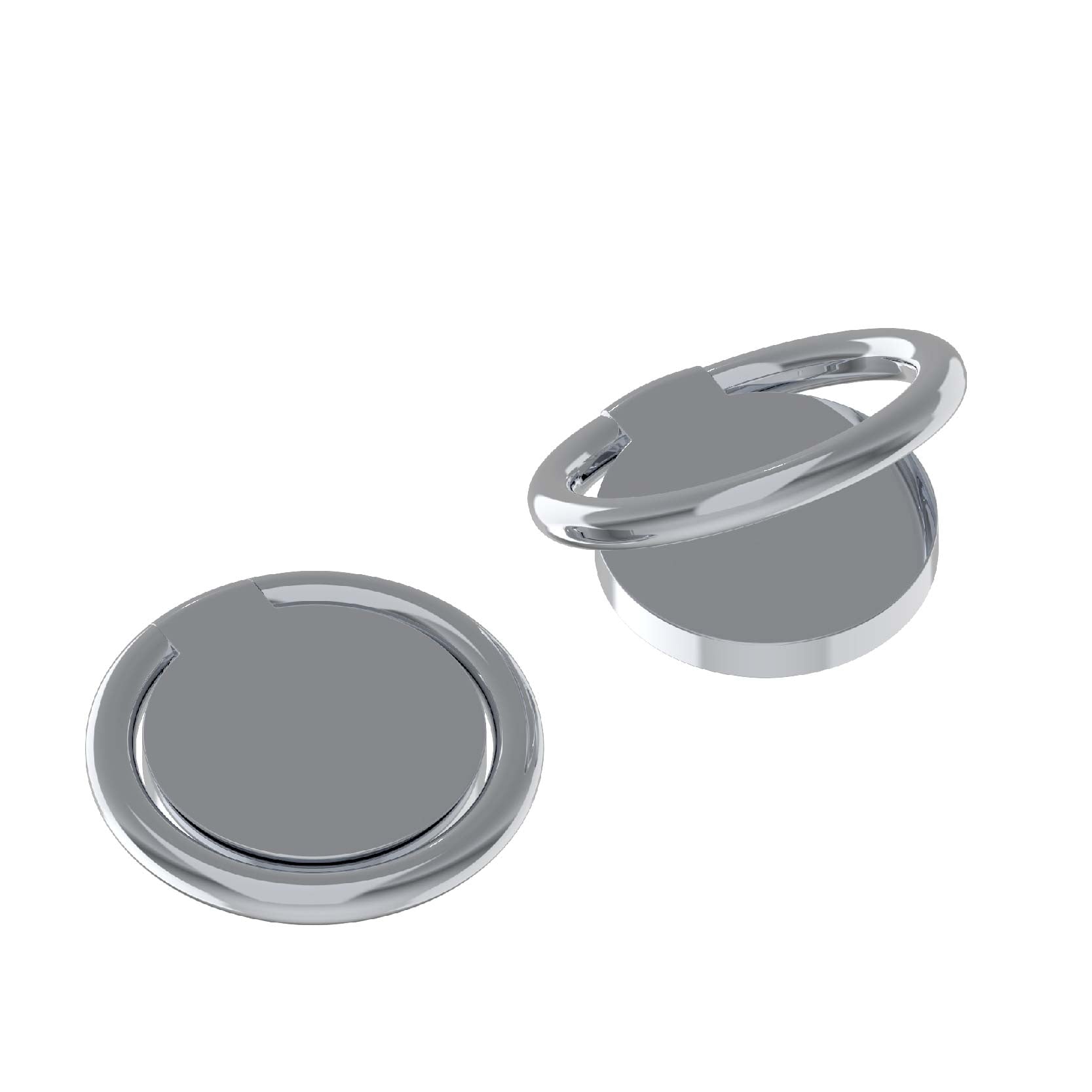 Matte Metal Phone Ring Holder(Silvery) Matte Metal Phone Ring Holder(Silvery)
