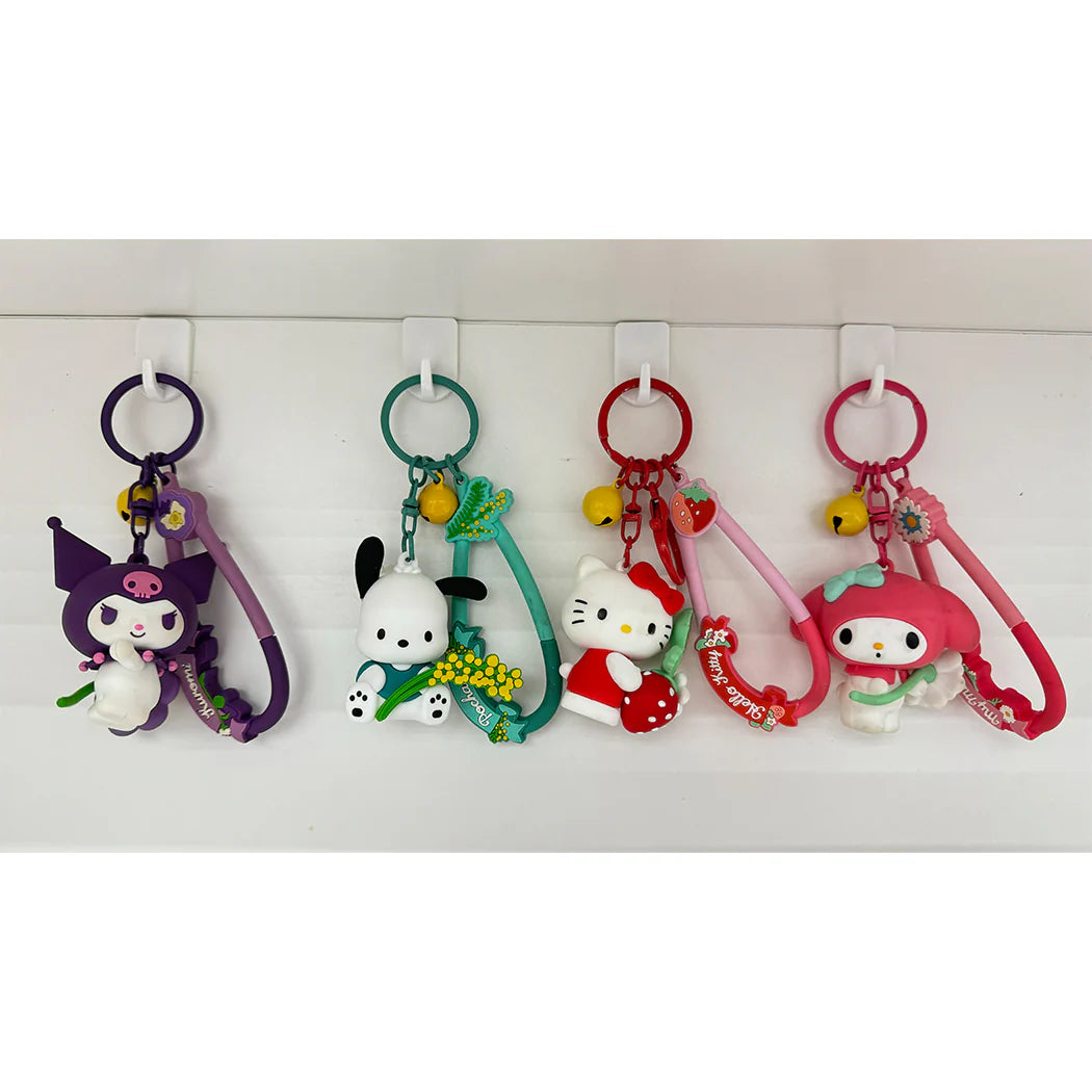 Hello Kitty and Friends Flower Fete Keychain Hello Kitty and Friends Flower Fete Keychain