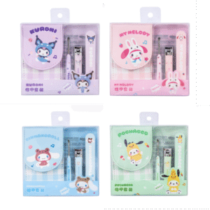 Hello Kitty and Friends 3-Piece Manicure Set with Storage Bag