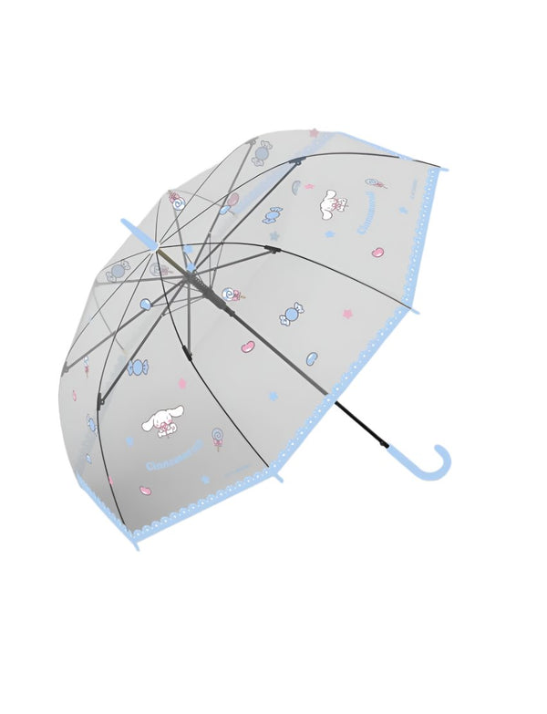 Sanrio characters Transparent Long-handled Umbrella(Cinnamoroll)