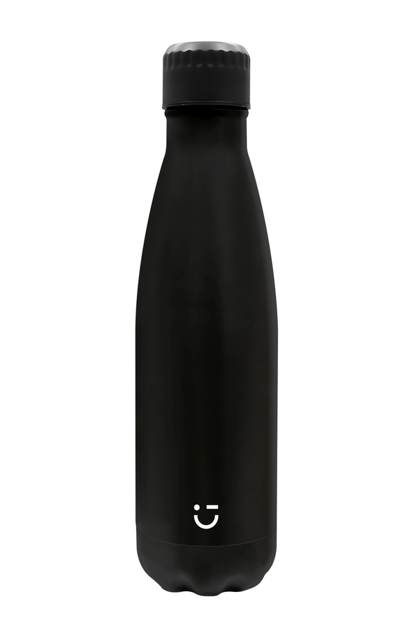 Sports Series Cola-Shaped Insulated Bottle 500mL(Black)