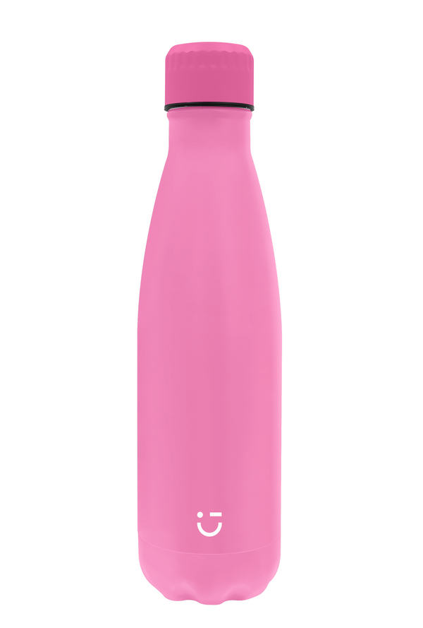 Sports Series Cola-Shaped Insulated Bottle 500mL(Pink)