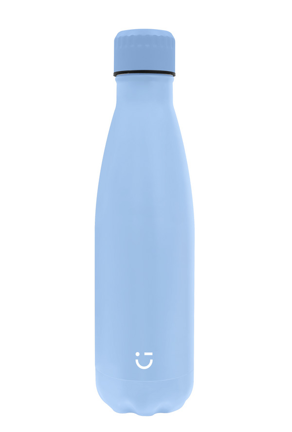 Sports Series Cola-Shaped Insulated Bottle 500mL(Blue)