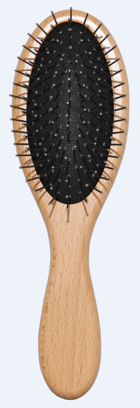 Harmony Series Large Oval Steel-Bristled Cushion Hairbrush