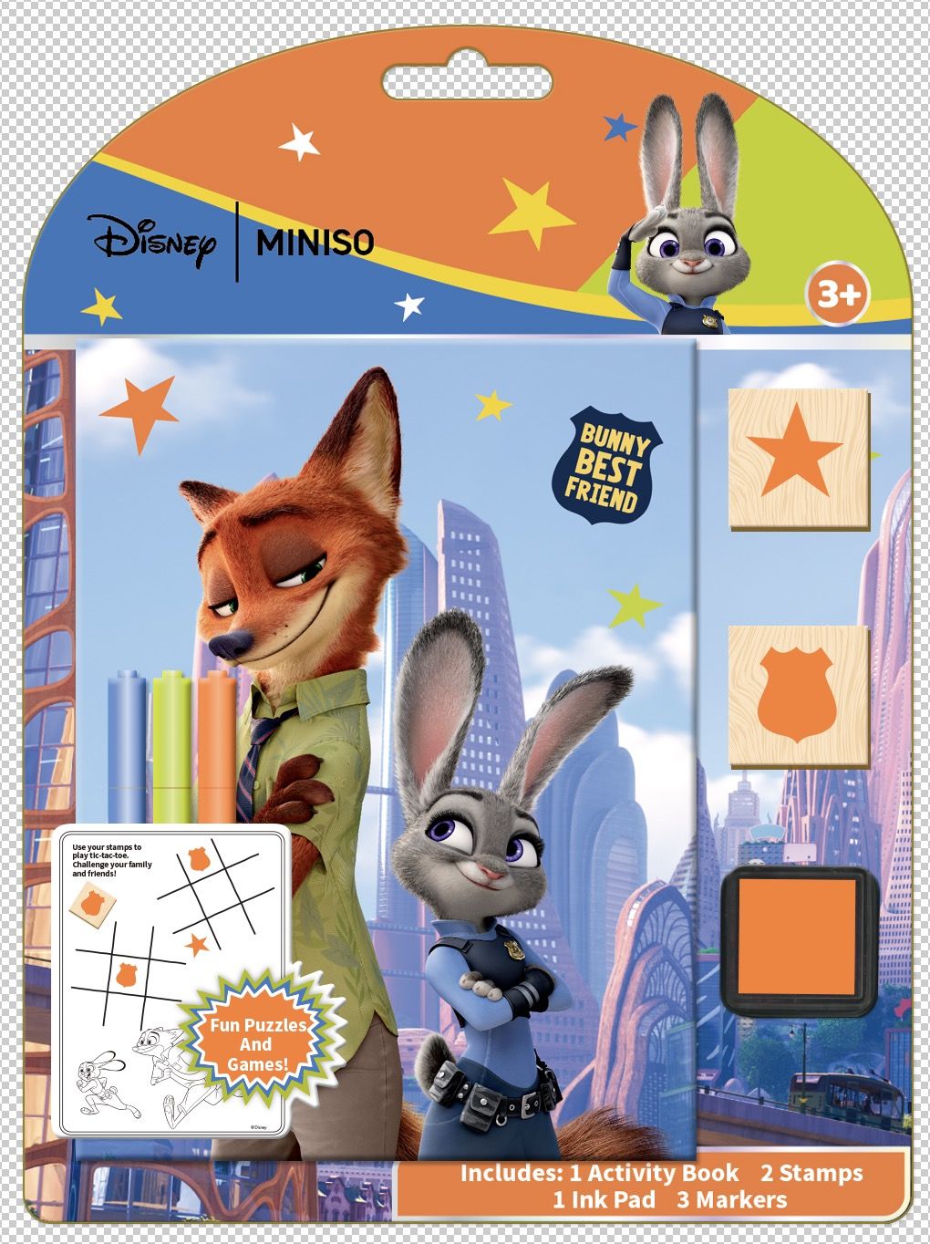Disney Zootopia Collection Stamp Drawing Set