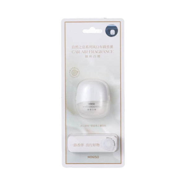 Natural Breath Series Car Air Freshener (Royal White Sandalwood)