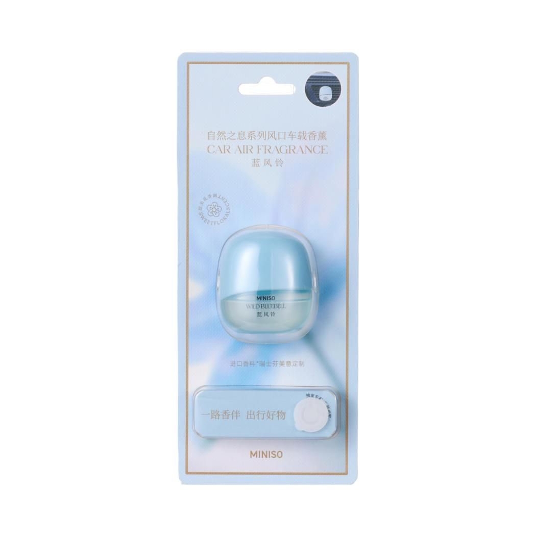 Natural Breath Series Car Air Freshener (Blue Wind Bell)