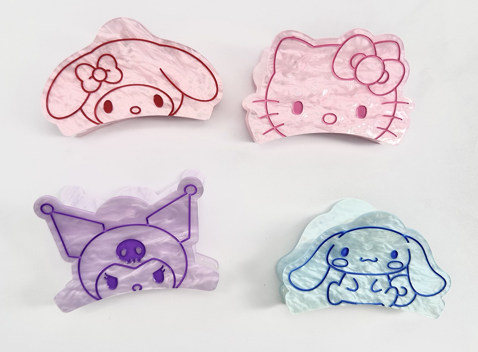 Hello Kitty and Friends Basic Series Claw Clip Hello Kitty and Friends Basic Series Claw Clip