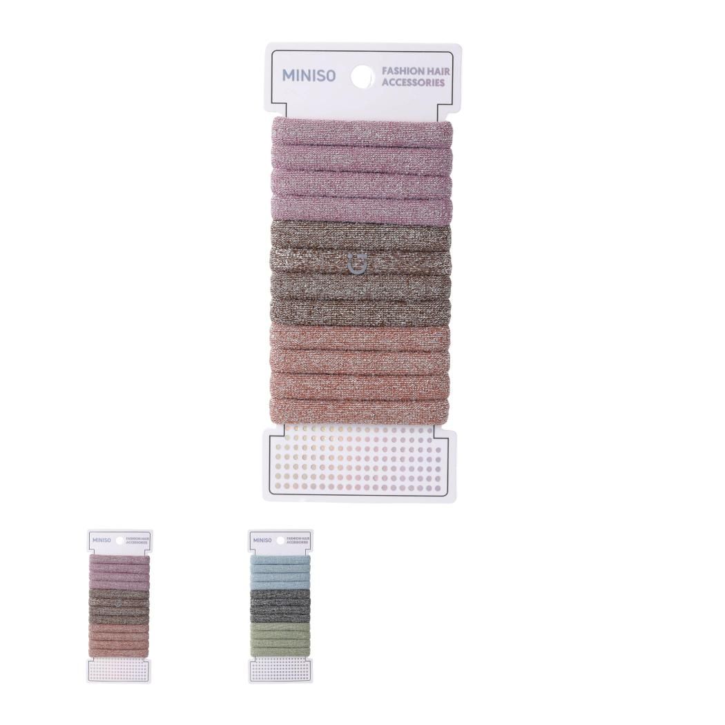 Basic Series Sparkling Hair Ties (12 pcs) Basic Series Sparkling Hair Ties (12 pcs)