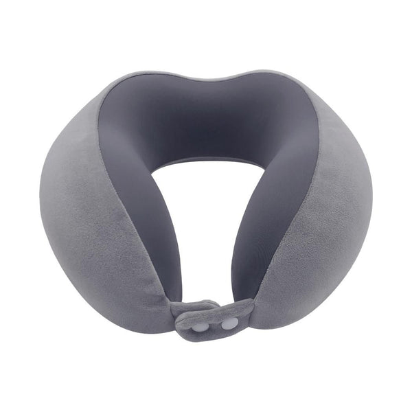 TOP1 Collection Memory Foam Neck Pillow(Gray)