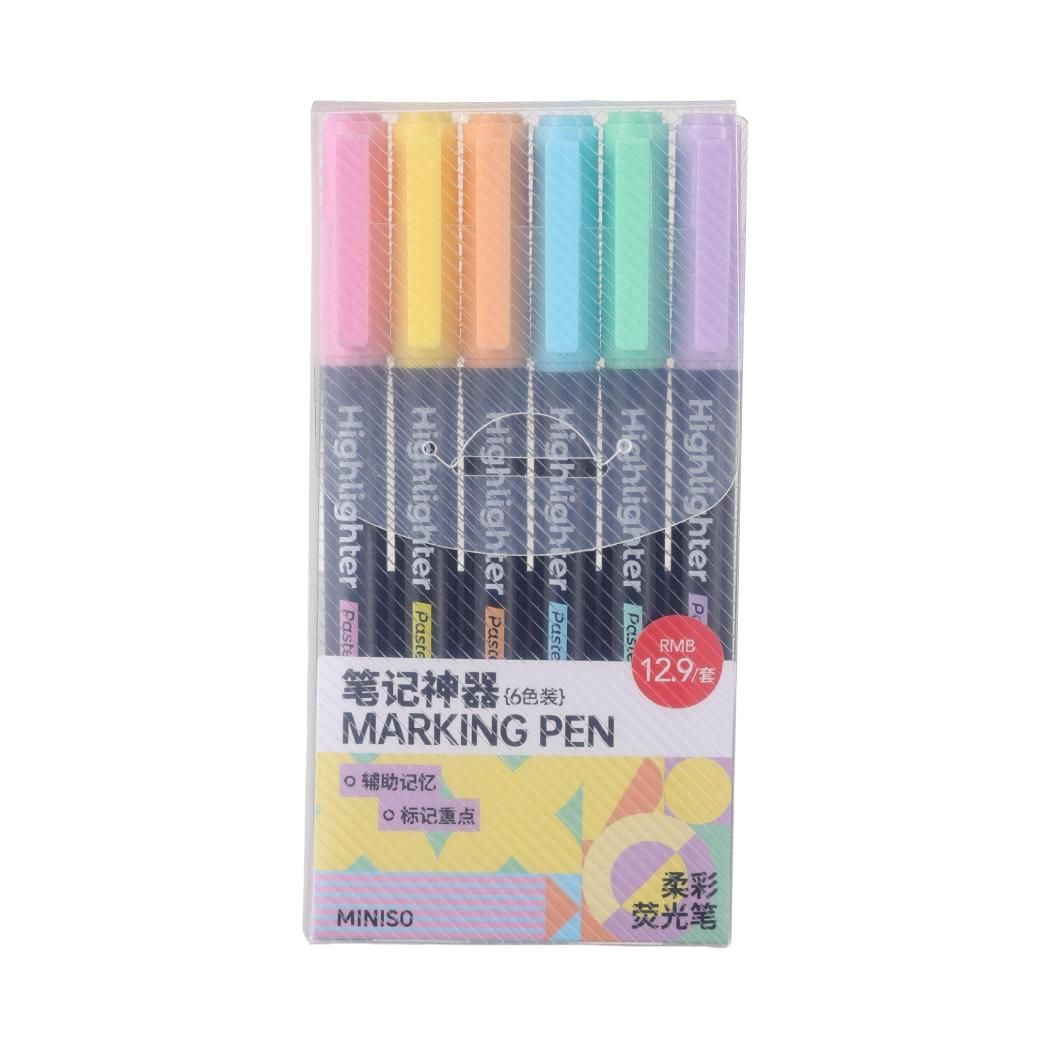 Note-Taking Essentials Series Pastel Highlighter Set (6 pcs) Note-Taking Essentials Series Pastel Highlighter Set (6 pcs)
