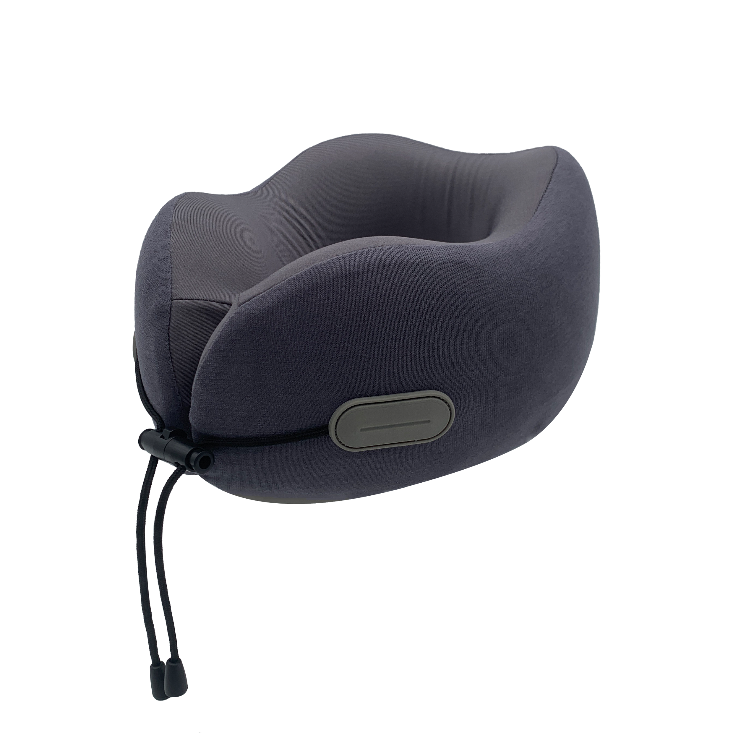 Drawstring Memory Foam Neck Pillow(Gray) Drawstring Memory Foam Neck Pillow(Gray)
