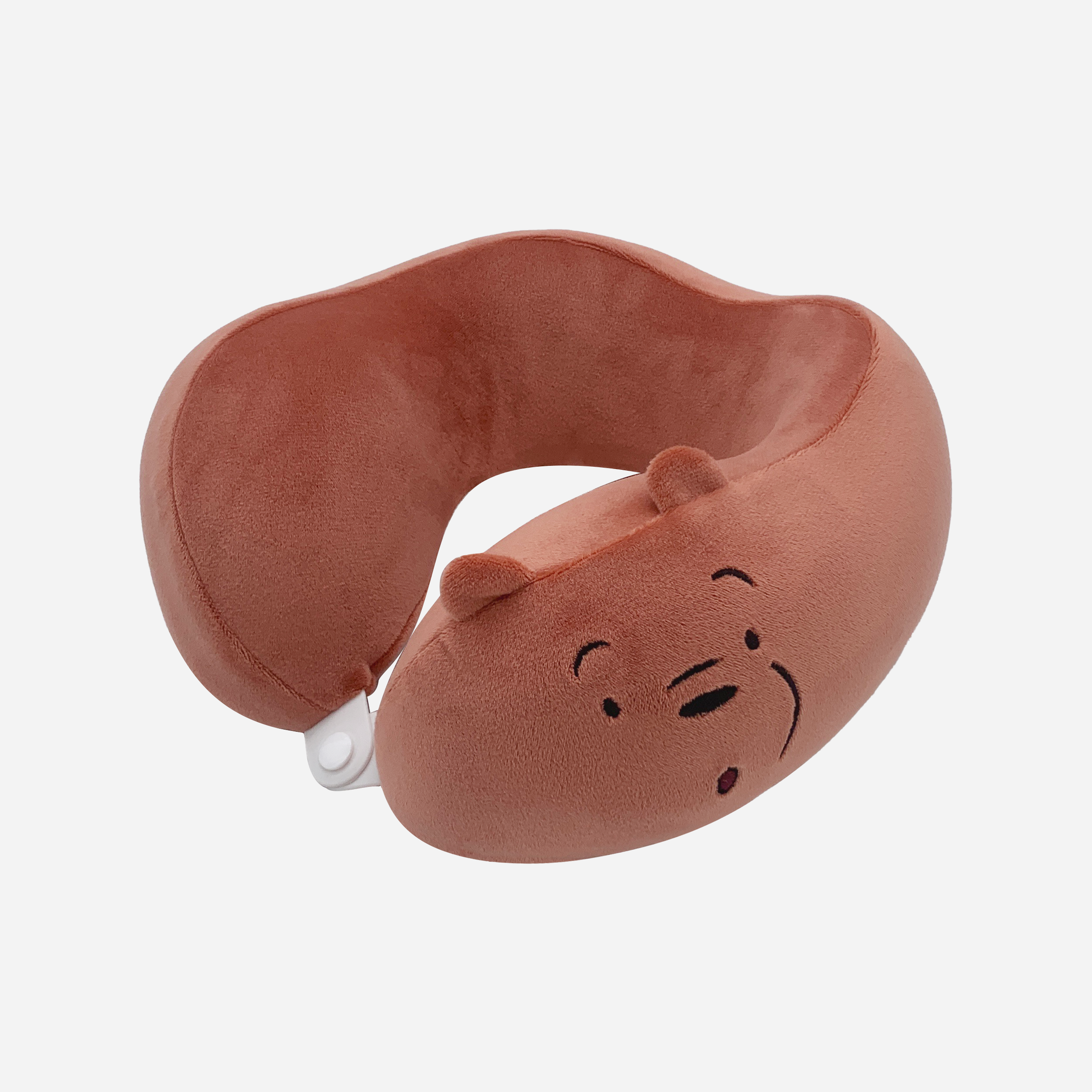 We Bare Bears Collection 6.0 Upgraded Memory Foam Neck Pillow (Grizz)