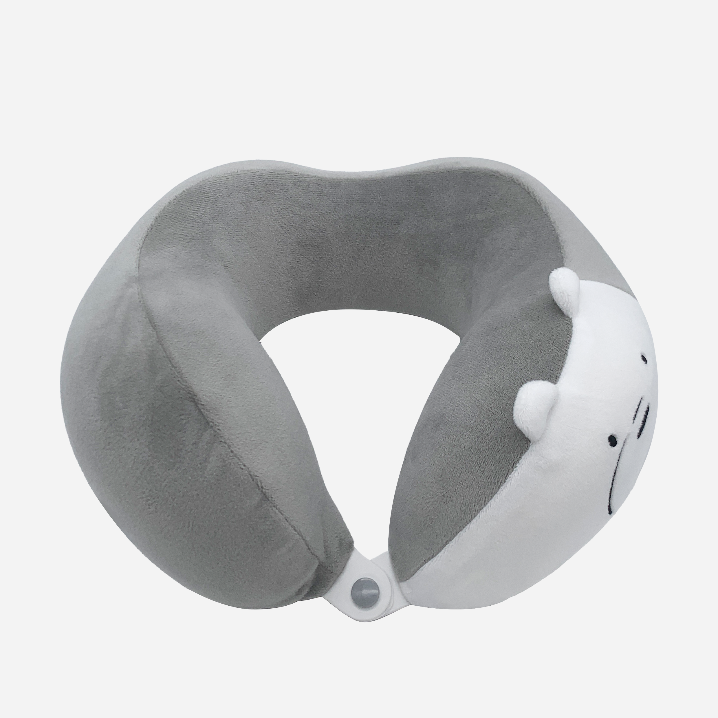 We Bare Bears Collection 6.0 Upgraded Memory Foam Neck Pillow (lce Bear)