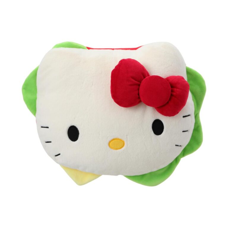 Hello Kitty Retro Diner Collection 16in. Hamburger Pillow