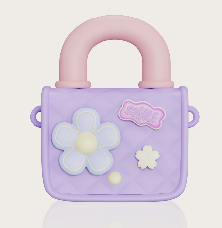 Candy Series Tote Crossbody Bag(Purple)