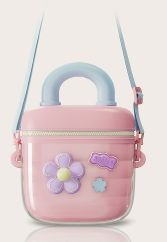 Candy Series Tote Bucket Crossbody Bag(Pink) Candy Series Tote Bucket Crossbody Bag(Pink)