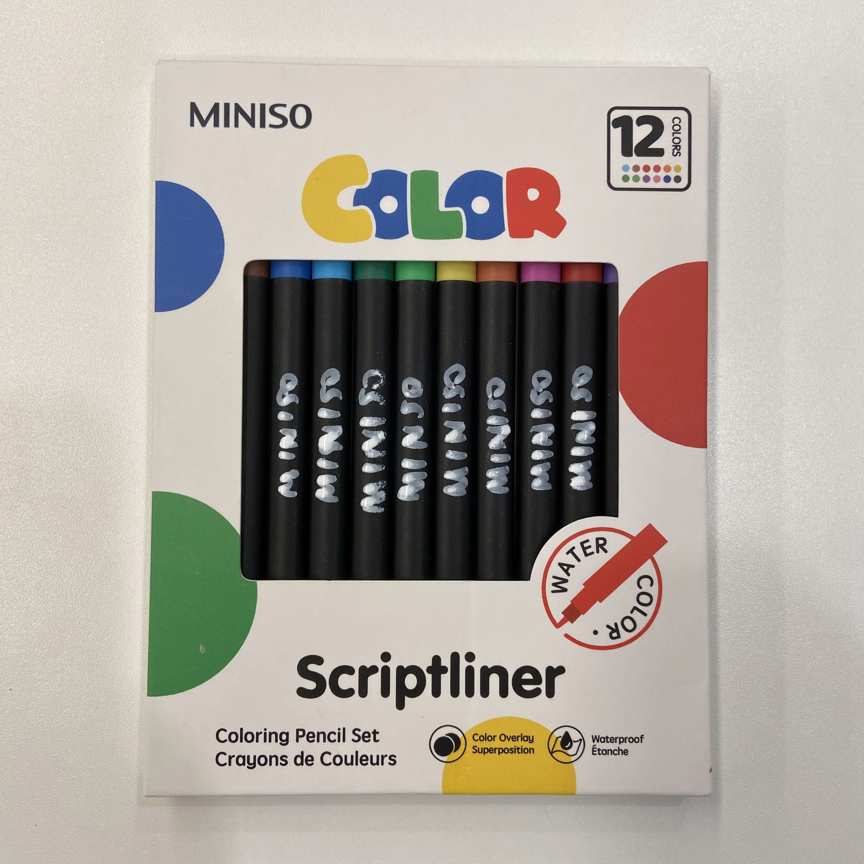 Polka Dot Series Fineliner Pen Set (Triangular Design) (12 Colors) Polka Dot Series Fineliner Pen Set (Triangular Design) (12 Colors)