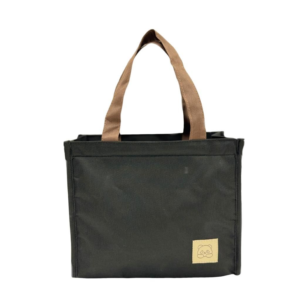 Classic Square Insulated Lunch Bag(Black) Classic Square Insulated Lunch Bag(Black)