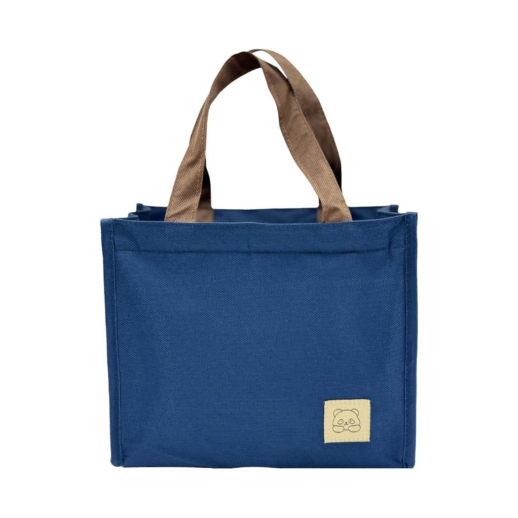 Classic Square Insulated Lunch Bag(Navy) Classic Square Insulated Lunch Bag(Navy)